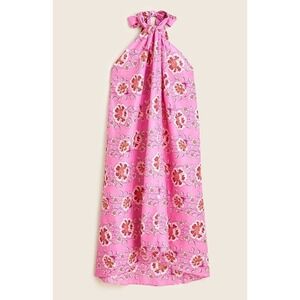 J.Crew Tie-neck Halter Dress in Climbing Floral- Women's Size XS Great For Beach